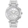 Mathey-tissot Men's Neptune Chrono Black Dial Watch In Silver