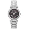 Mathey-tissot Neptune Quartz Black Dial Ladies Watch D912rrn In Silver