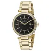 Mathey-tissot Women's Classic Black Dial Watch In Black