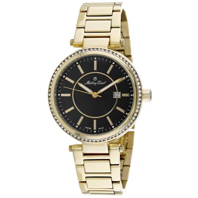 MATHEY-TISSOT WOMEN'S CLASSIC BLACK DIAL WATCH