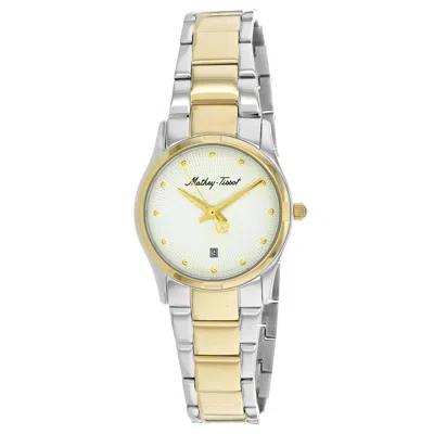 Mathey-tissot Women's Classic Gold Dial Watch In Multi