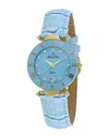Mathey-tissot Women's Coupole Blue Dial Watch In Blue