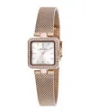 Mathey-tissot Women's Fleury Xiv Silver Dial Watch