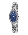 Mathey-tissot Women's Fleury Xvi Blue Dial Watch In Metallic