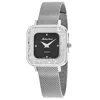 Mathey-tissot Women's Gemina Black Dial Watch In Metallic