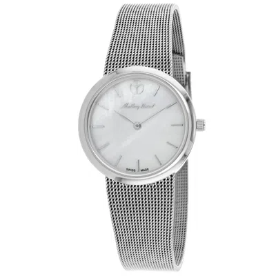 Mathey-tissot Milly 30mm Watch In Silver