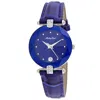 Mathey-tissot Women's Pyramide Blue Dial Watch In Blue