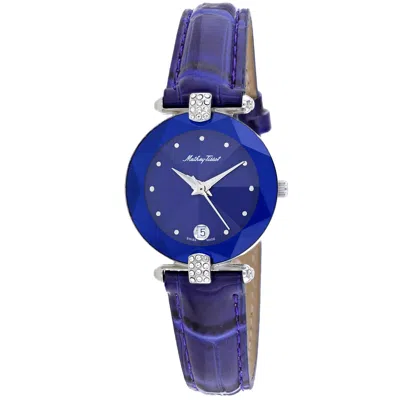 MATHEY-TISSOT WOMEN'S PYRAMIDE BLUE DIAL WATCH