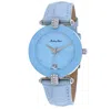 Mathey-tissot Women's Pyramide Blue Dial Watch In Blue