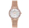 Mathey-tissot Women's Silver Dial Watch In Pink