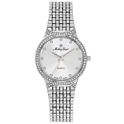 MATHEY-TISSOT WOMEN'S SILVER DIAL WATCH