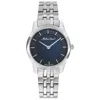 Mathey-tissot Tacy Quartz Black Dial Ladies Watch D949an In Metallic