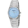 Mathey-tissot Women's Zoltan Blue Dial Watch In Metallic