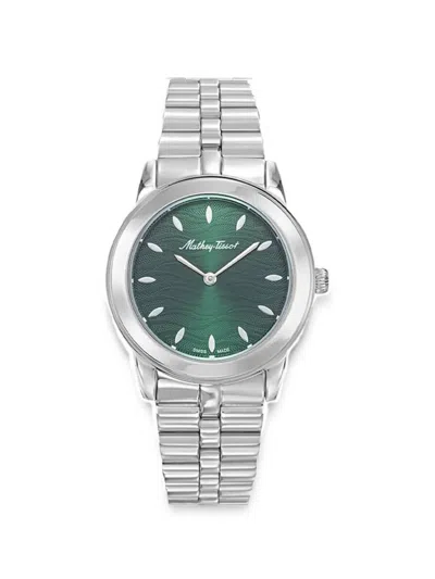 Mathey-tissot Artemis 34mm Watch In Metallic