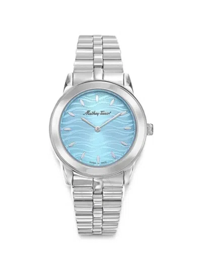 Mathey-tissot Artemis 34mm Watch In Silver