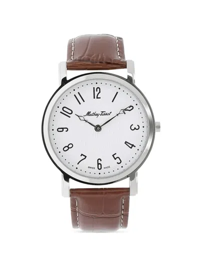 Mathey-tissot City 42mm Watch In White