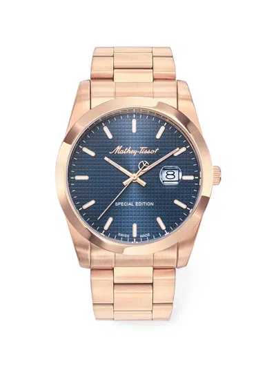 Mathey-tissot Classic 40mm Watch In Gold