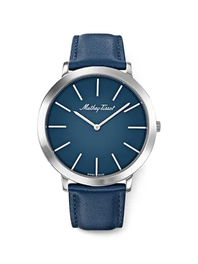 Mathey-tissot Darius 42mm Watch In Blue