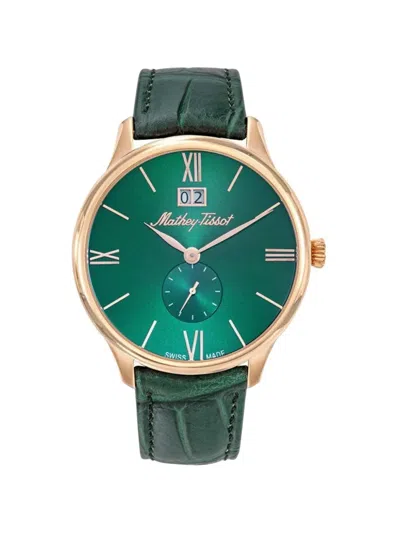 Mathey-tissot Edmond 42mm Watch In Green