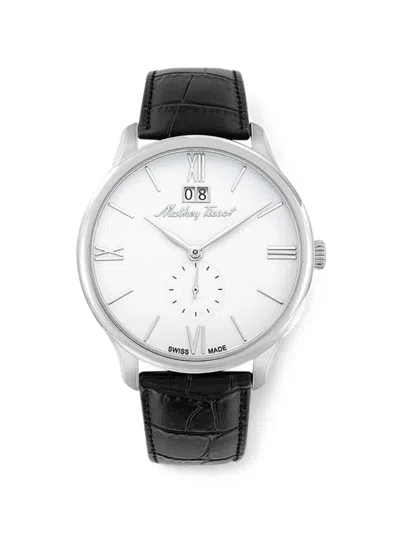 Mathey-tissot Edmond 42mm Watch In Silver