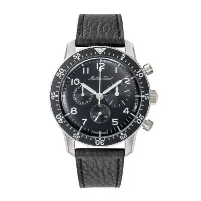 Mathey-tissot 1968 Chronograph Automatic Black Dial Men's Watch Type1968n