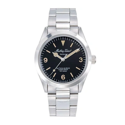 Mathey-tissot 369 Automatic Black Dial Men's Watch H369an In Metallic