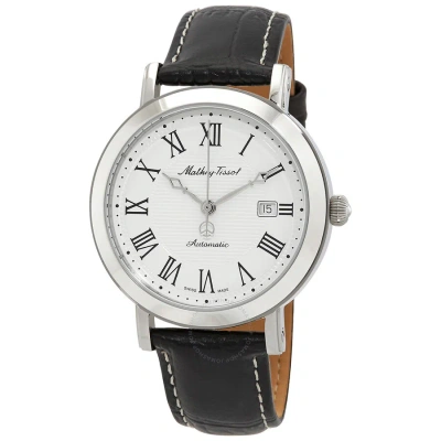 Mathey-tissot City Automatic White Dial Men's Watch Hb611251atabr In Black / White