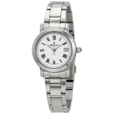Mathey-tissot City White Dial Ladies Watch D31186mabr
