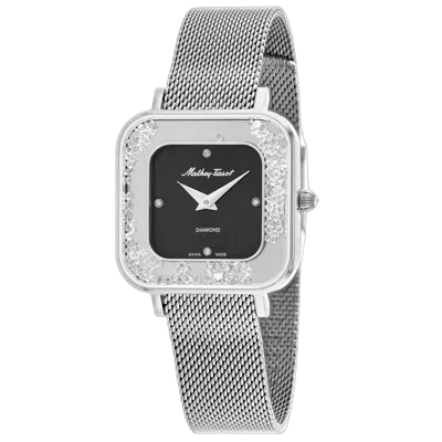 Mathey-tissot Mathey Tissot Diamond-set Watch In Metallic
