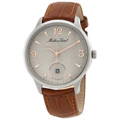 Pre-owned Mathey-tissot Edmond Auto Havana Automatic Silver Dial Men's Watch Ac1886cia