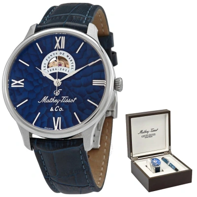 Mathey-tissot Edmond Automatic Blue Dial Men's Watch Mc1886abu