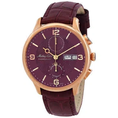 Pre-owned Mathey-tissot Edmond Chrono Automatic Chronograph Mens Watch H1886chatpr