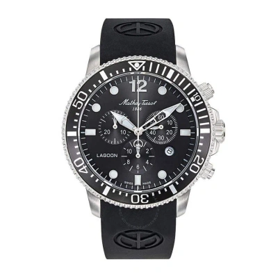Mathey-tissot Lagoon Chronograph Quartz Black Dial Men's Watch H123chaln