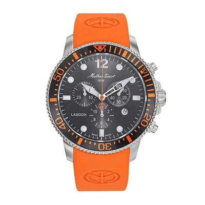 Mathey-tissot Lagoon Chronograph Quartz Black Dial Men's Watch H123chalo