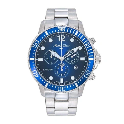 Mathey-tissot Lagoon Chronograph Quartz Blue Dial Men's Watch H123chabu