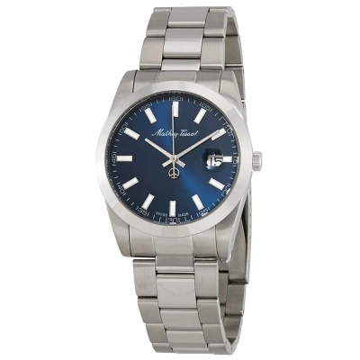 Mathey-tissot Mathey I Quartz Blue Dial Men's Watch H450abu