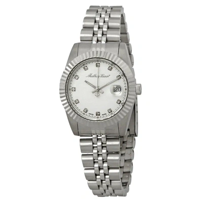 Mathey-tissot Mathey Iii Quartz Crystal Silver Dial Ladies Watch D810ai