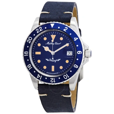 Mathey-tissot Mathey Vintage Automatic Blue Dial Men's Watch H900atlbu