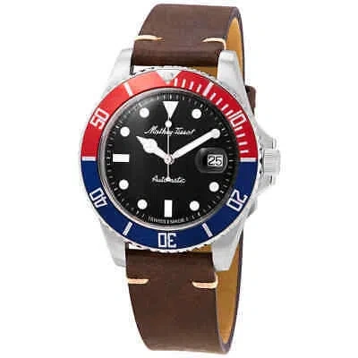 Pre-owned Mathey-tissot Mathey Vintage Automatic Pepsi Bezel Mens Watch H9010atlr