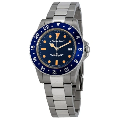 Mathey-tissot Mathey Vintage Quartz Blue Dial Men's Watch H900abu