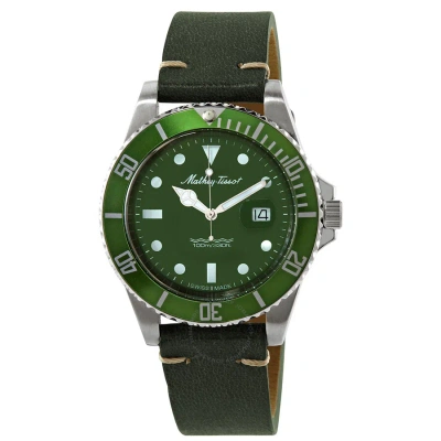 Mathey-tissot Mathey Vintage Quartz Green Dial Men's Watch H9010alv