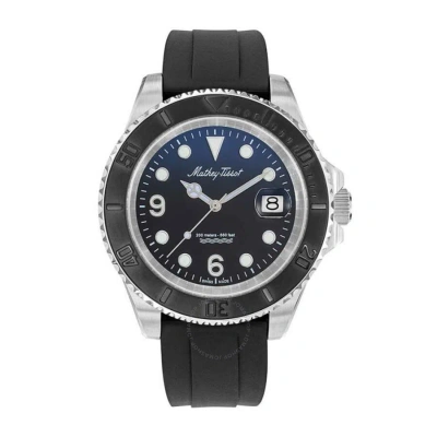Mathey-tissot Mathy Design Quartz Blue Dial Men's Watch H909abu In Black / Blue