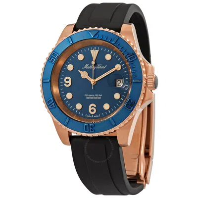 Mathey-tissot Mathy Design Quartz Blue Dial Men's Watch H909pbu