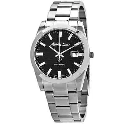 Pre-owned Mathey-tissot Mathy I Automatic Black Dial Men's Watch H1450atan
