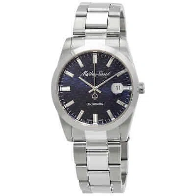 Pre-owned Mathey-tissot Mathy I Automatic Blue Dial Men's Watch H1450atb