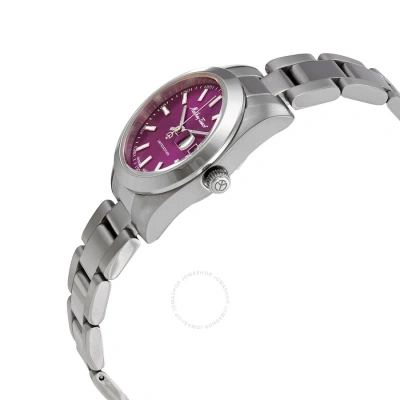 Mathey-tissot Mathy I Le Quartz Purple Dial Ladies Watch D451pu