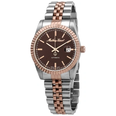 Mathey-tissot Mathy Iii Automatic Men's Watch H1810atrn In Two Tone  / Gold Tone / Rose / Rose Gold Tone