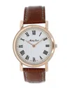 Mathey-tissot Men's City White Dial Watch