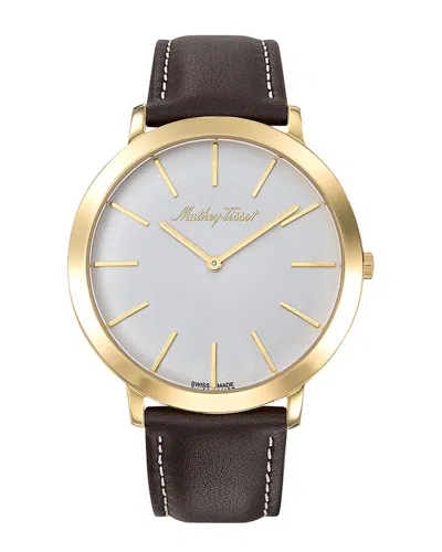 Mathey-tissot Men's Darius Watch In Gold