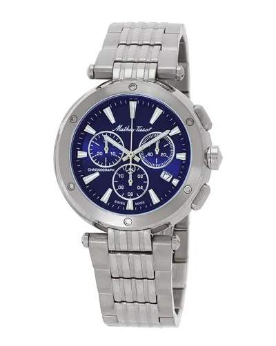 Mathey-tissot Men's Neptune Chrono Watch In Black